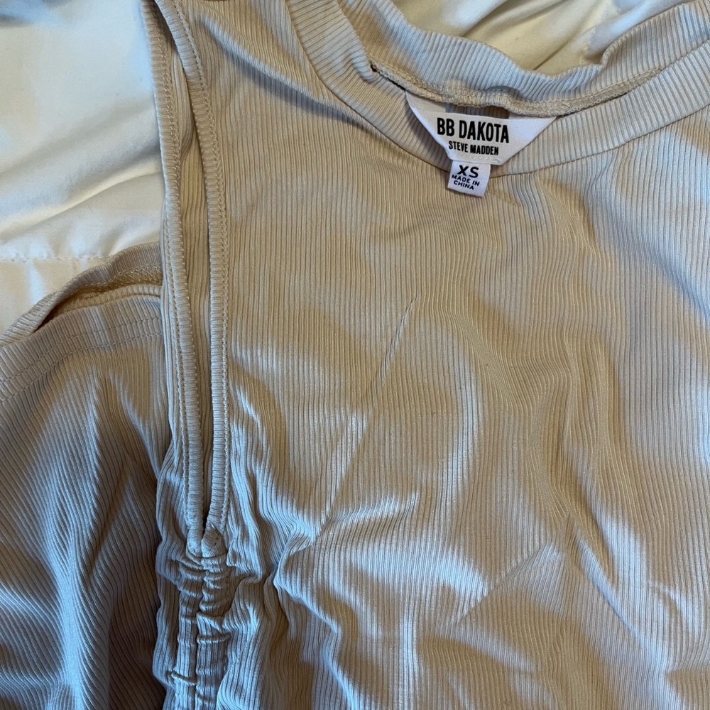 Steve Madden scrunched bodycon dress